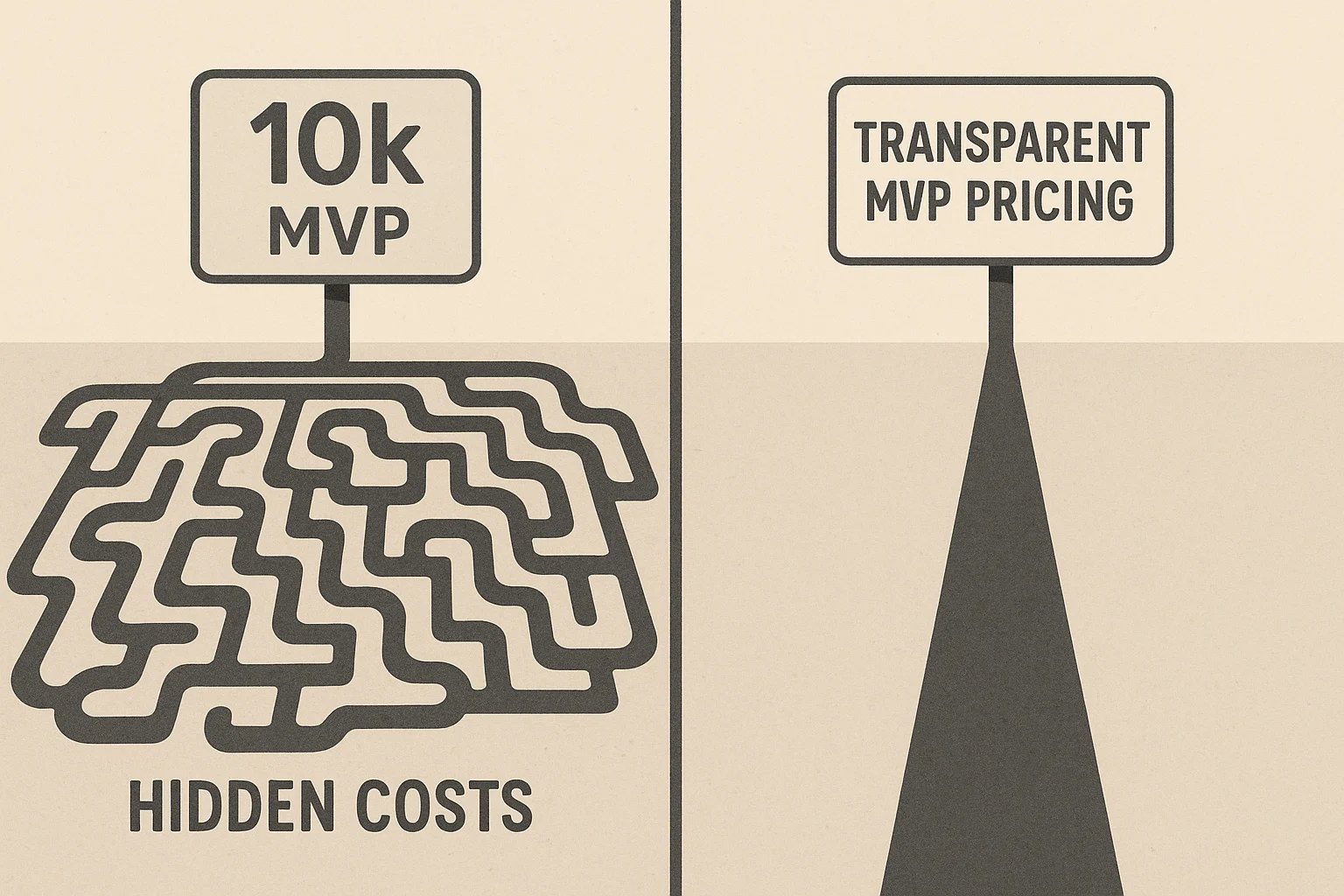 $10k MVP Cost Breakdown: The Hidden Fees Most Agencies Won't Tell You