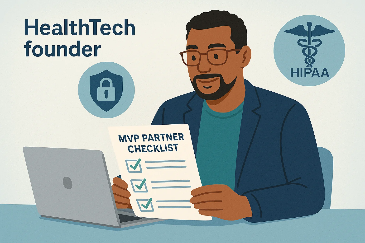 How to Choose a HealthTech MVP Development Partner: The Founder's Checklist
