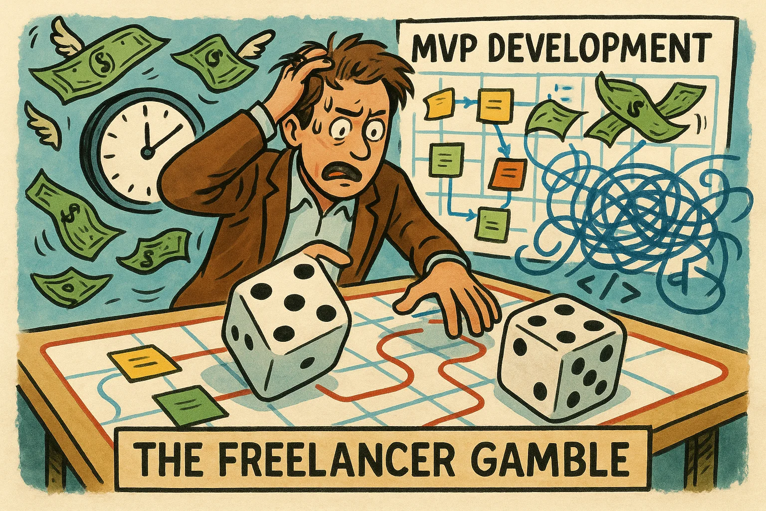 The Freelancer Gamble: Why It's the Riskiest Way for Non-Technical Founders to Build an MVP