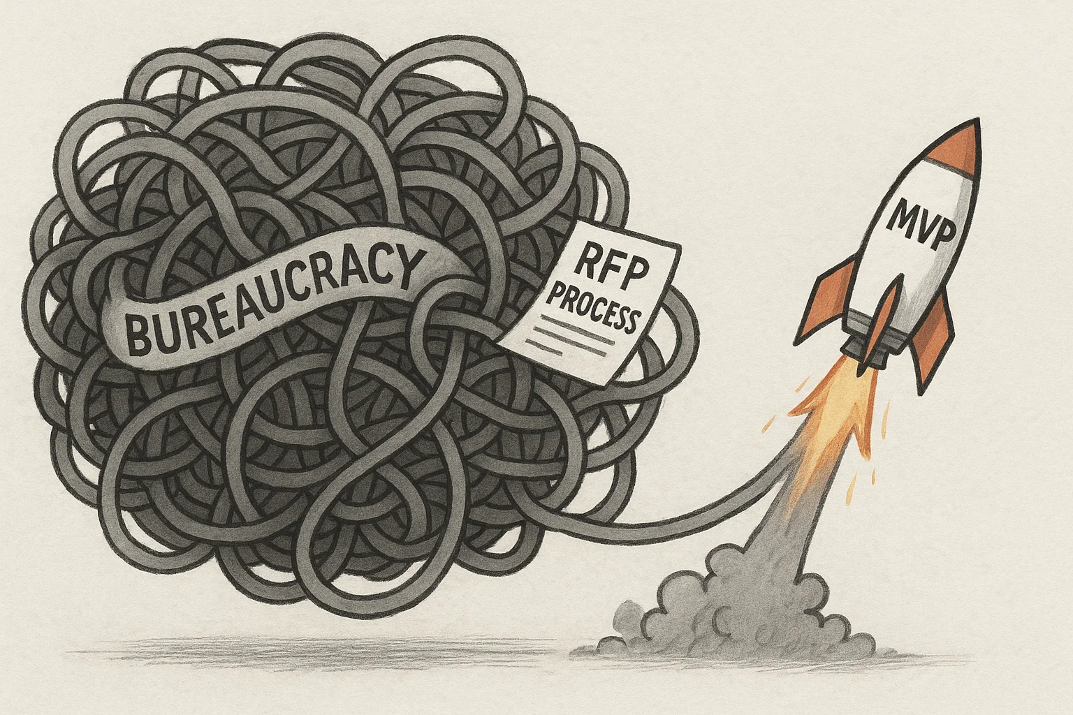 The Procurement Trap: Why a Formal RFP Process Will Kill Your MVP's Success